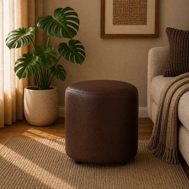 Doe Buck Mary Ottoman|Brown