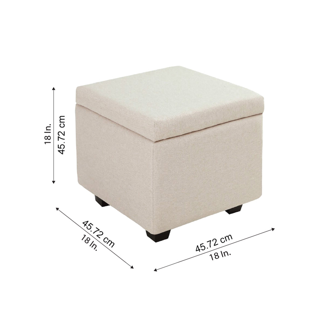 Hutcheson Storage Cube Ottoman