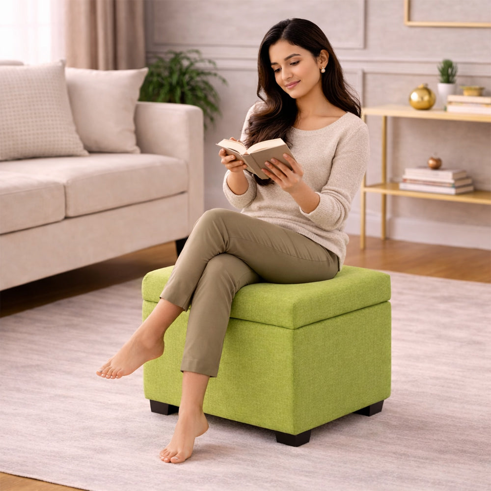 Hutcheson Storage Cube Ottoman