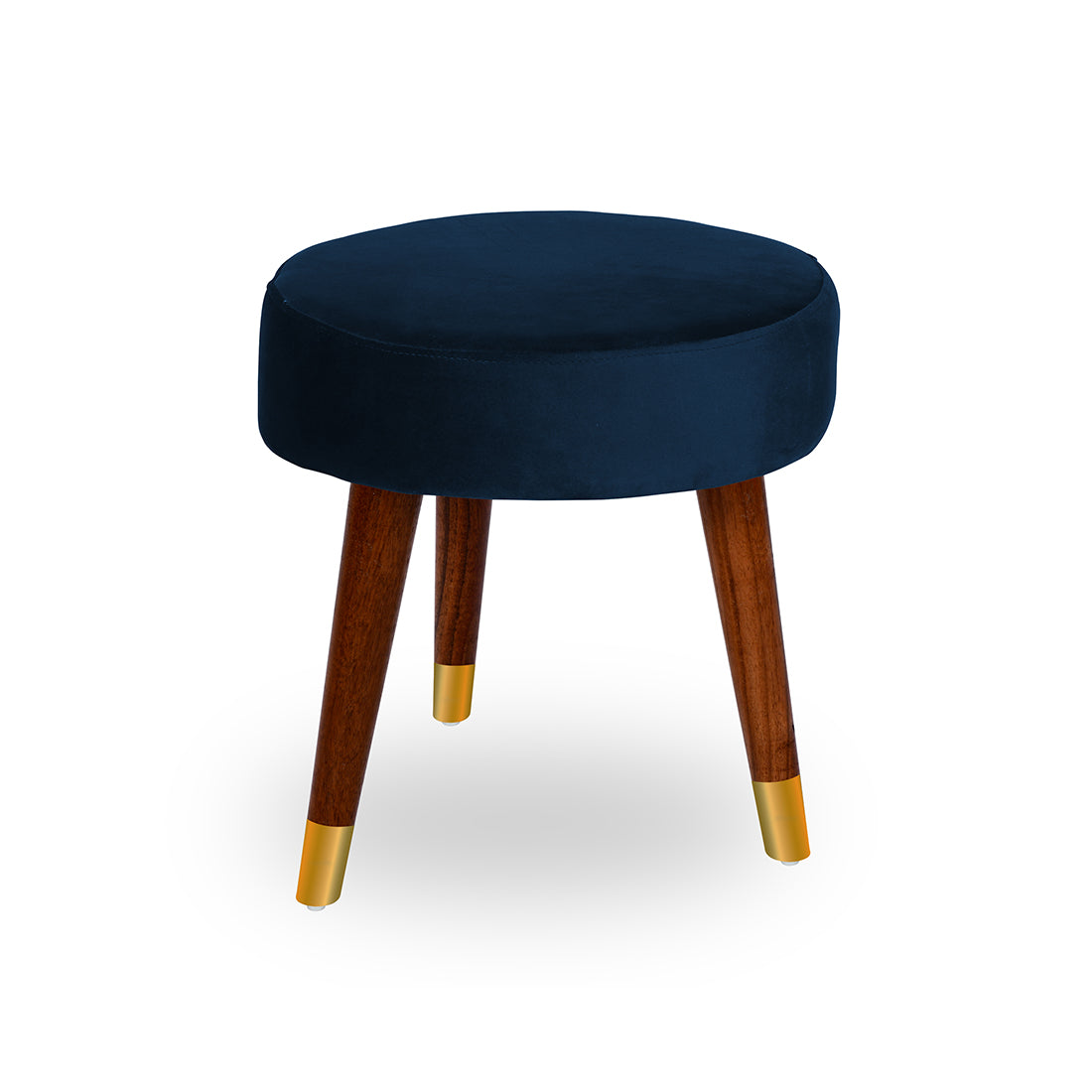 Callum Ottoman In Blue