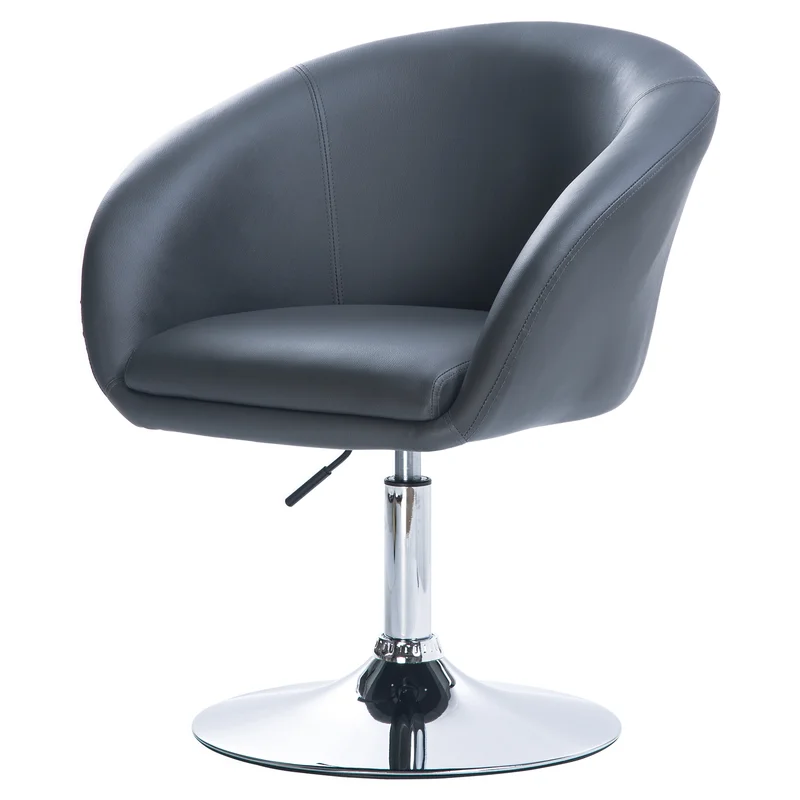 Homy Swivel Bar Stool/Chair - Grey