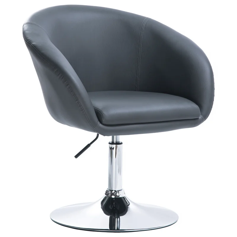 Homy Swivel Bar Stool/Chair - Grey