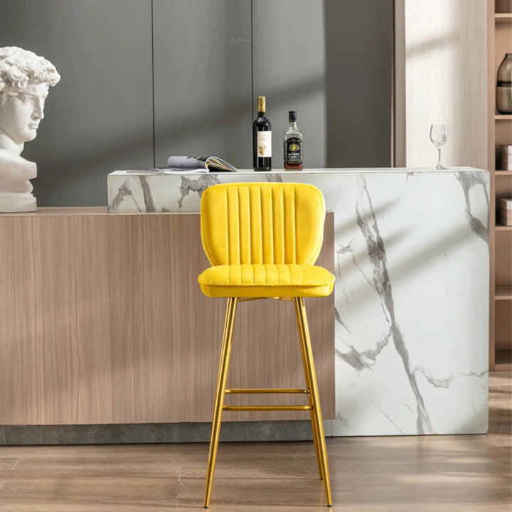 Rafael Bar Stool - Yellow