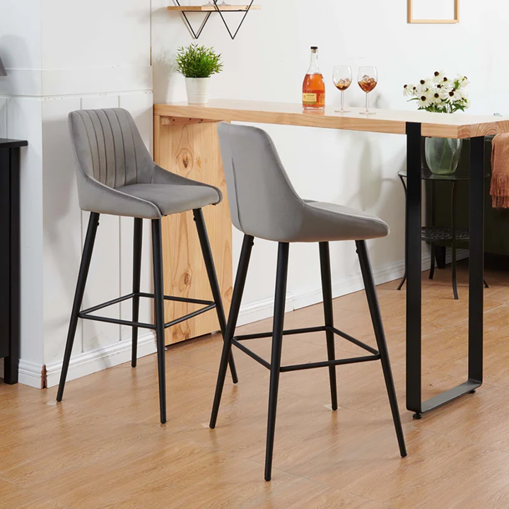 Daulton Counter Stool - Grey