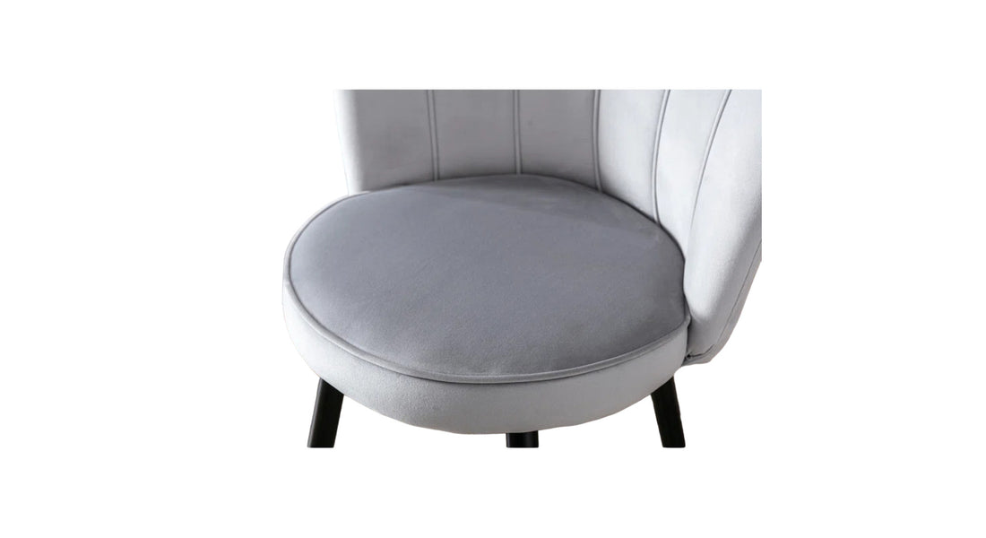 Flower Counter Stool - Grey
