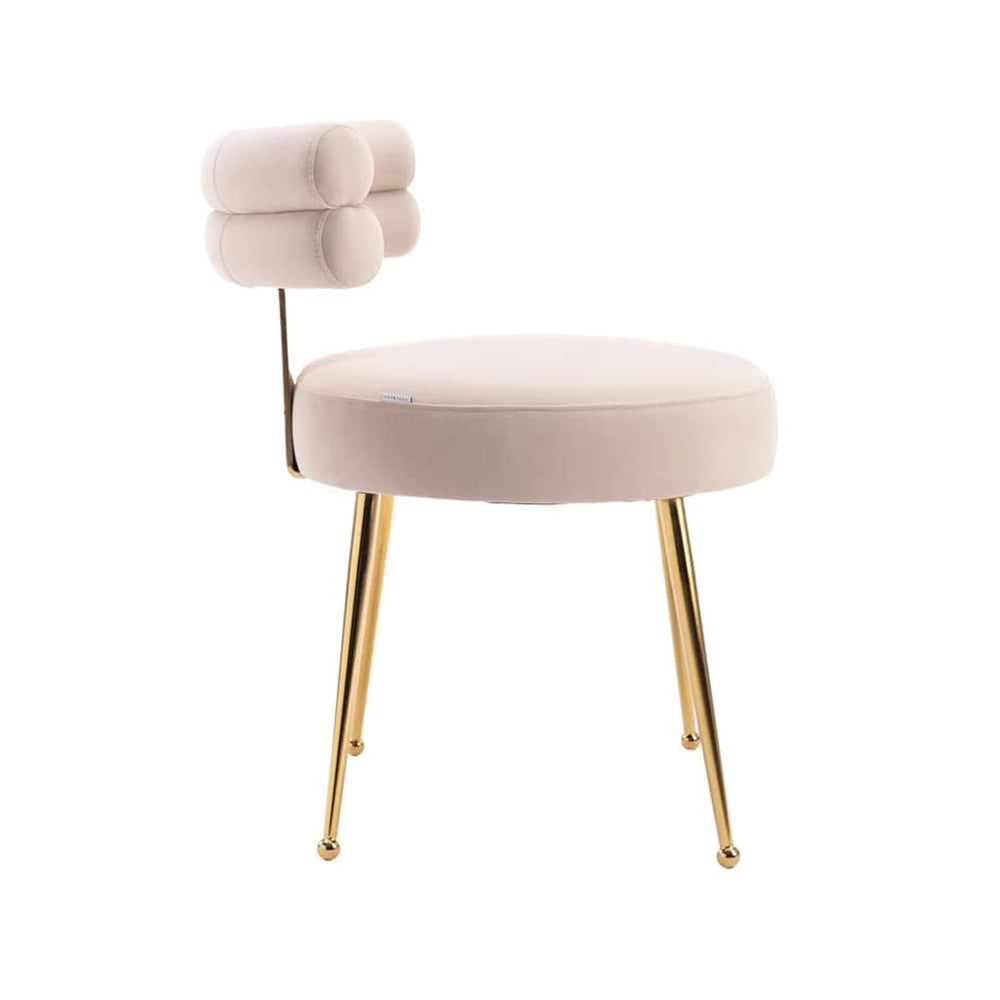 Swizzy Accent Chair Beige | Soft Cushion Accent Chair Cream Beige