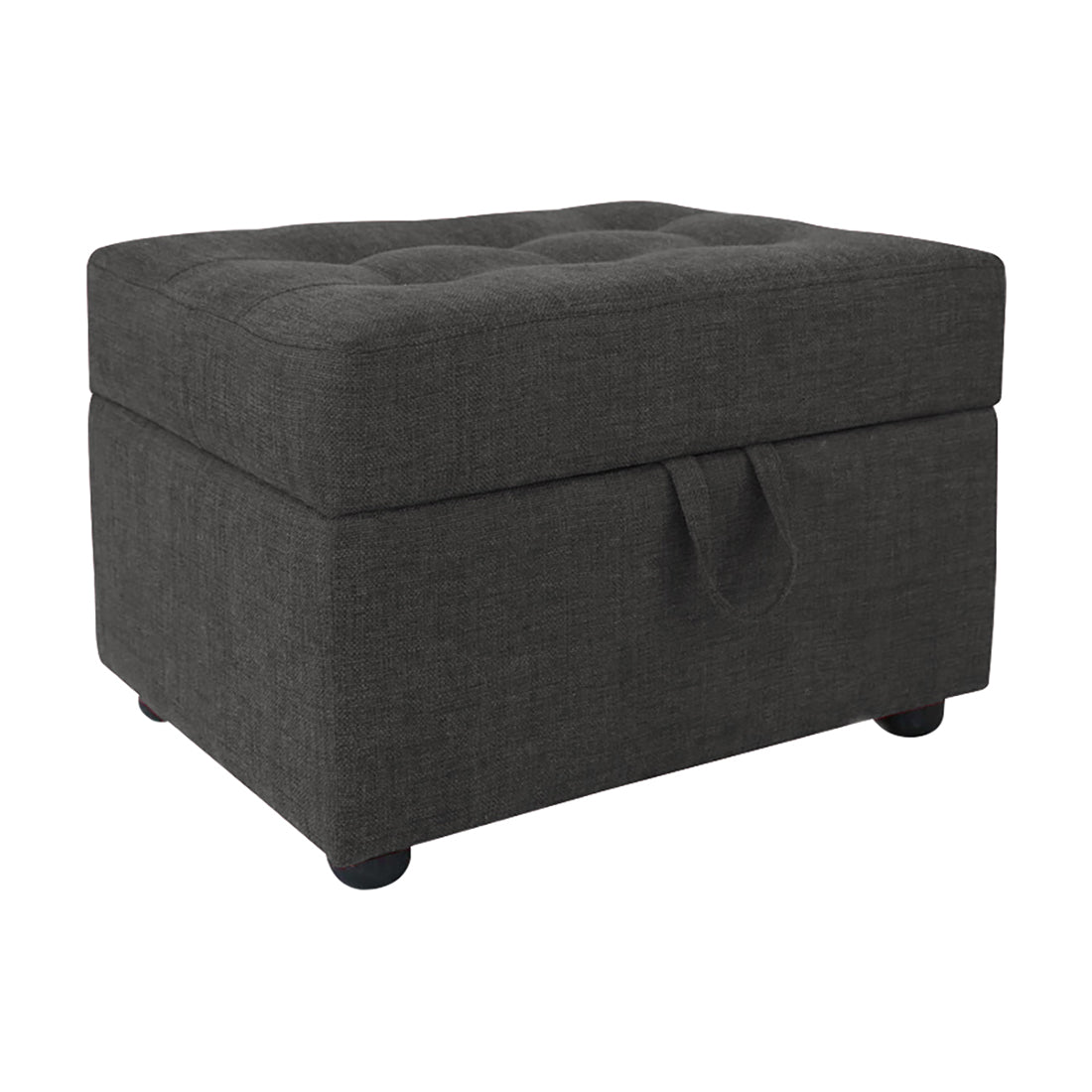 Maisy Ottoman In Grey