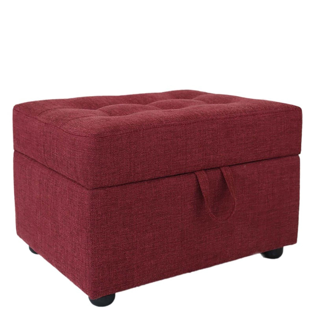 Maisy Ottoman In Mehroon