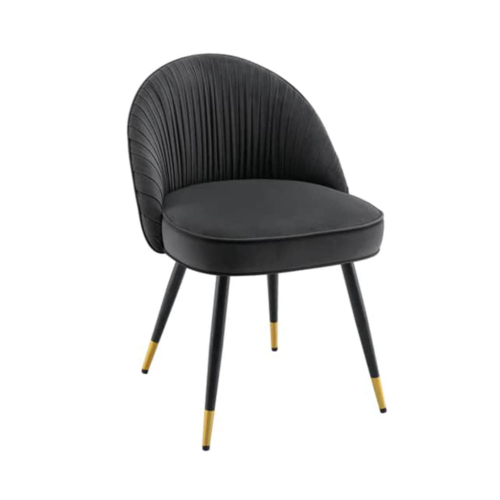 Momence Accent Chair Black | Luxury Lounge Accent Chair Black