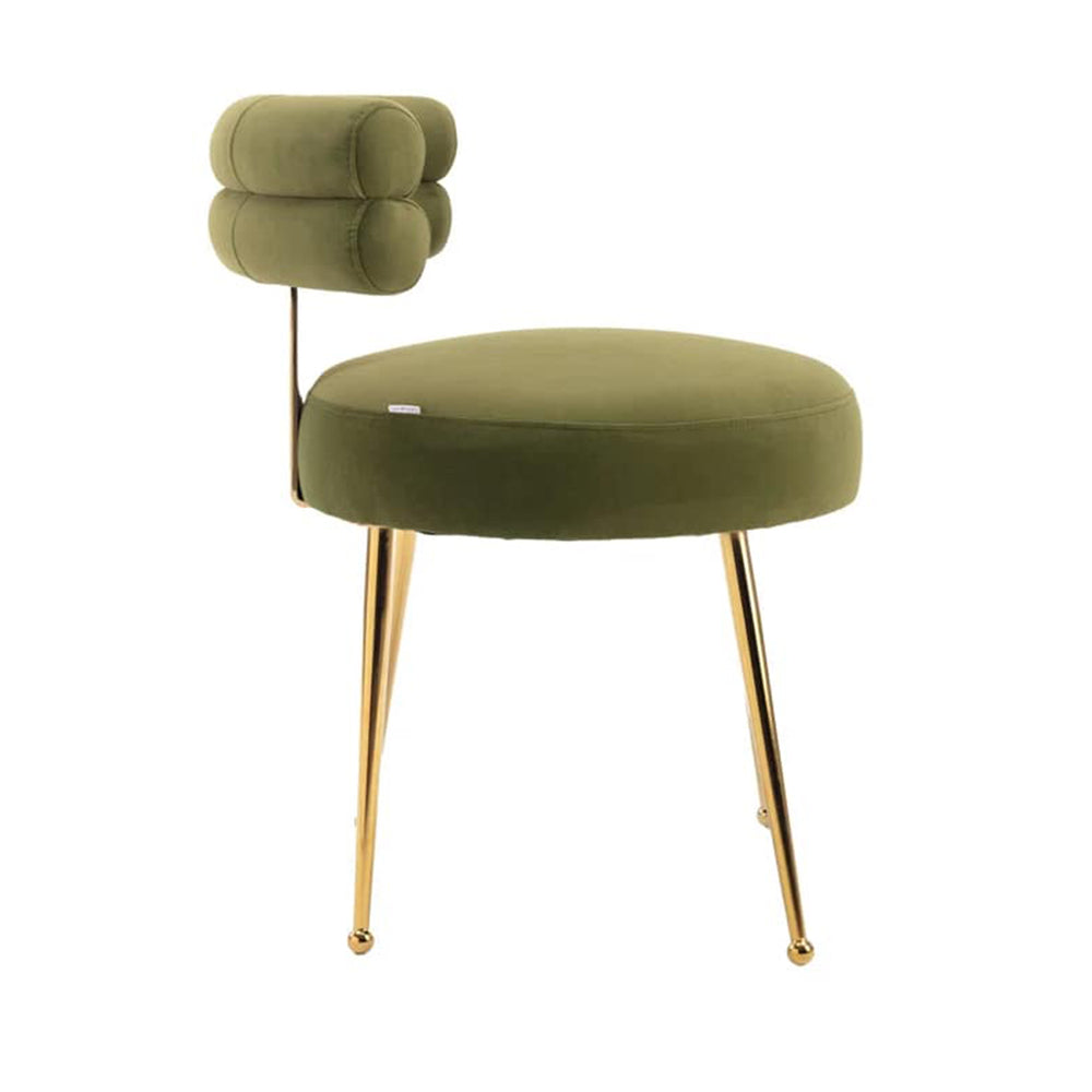 Swizzy Accent Chair Green | Soft Cushion Accent Chair Leaf Green