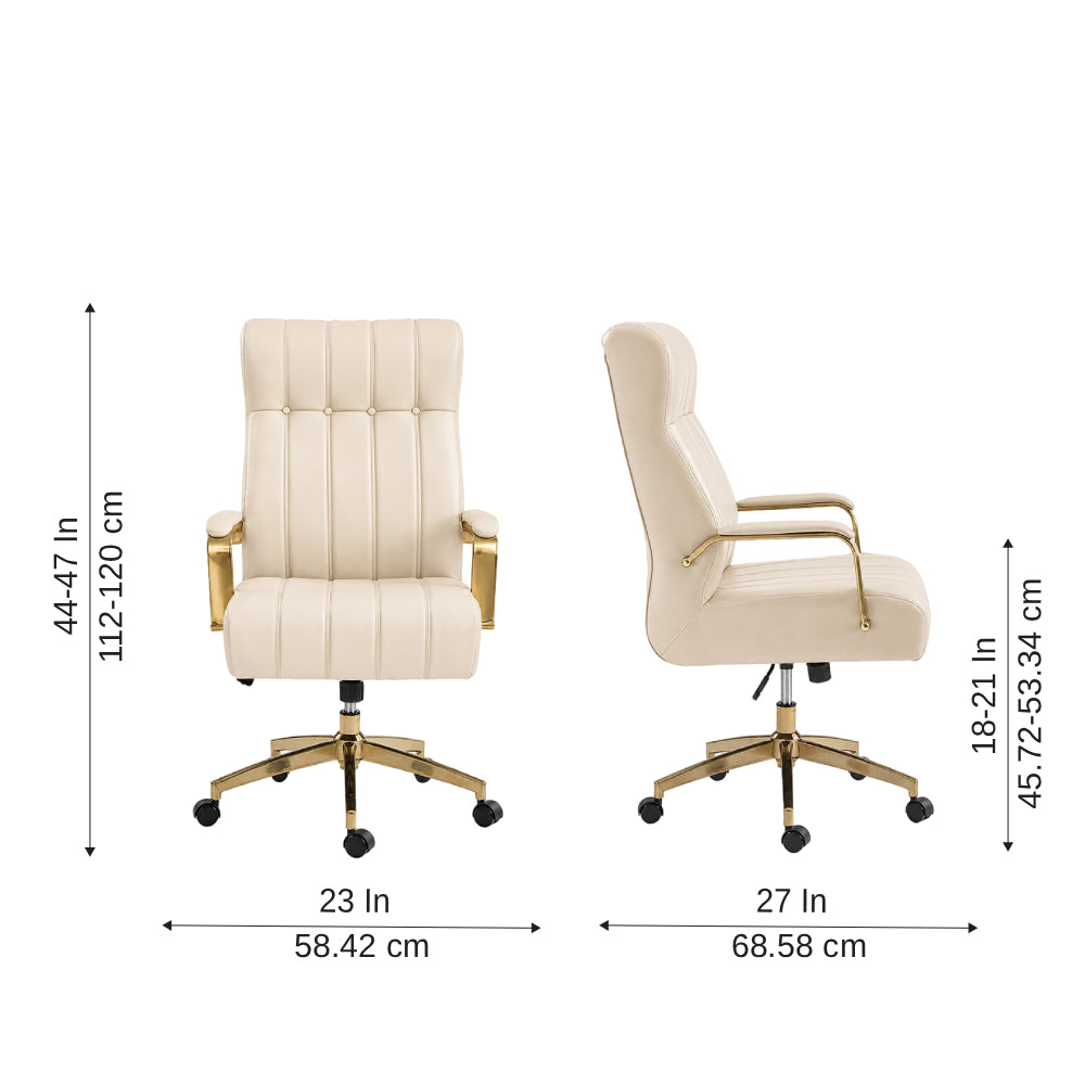 Derrus Office Chair |Beige