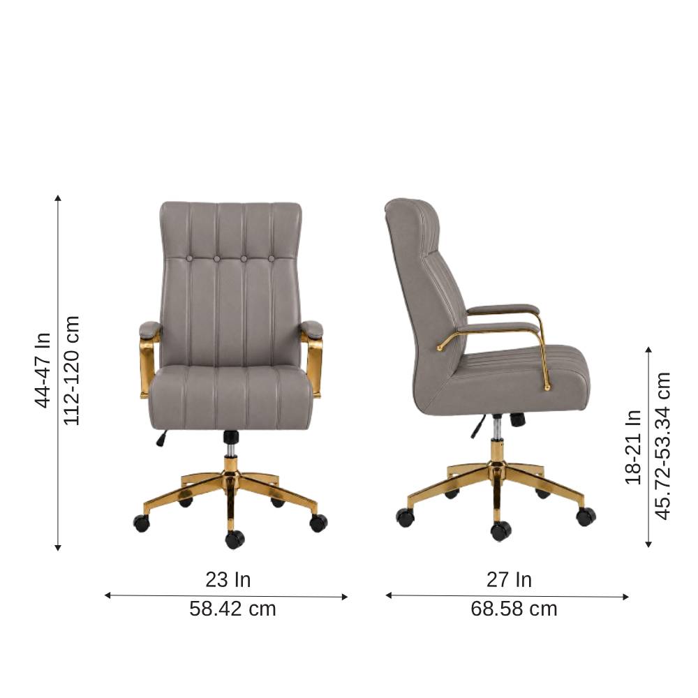 Derrus Office Chair |Grey