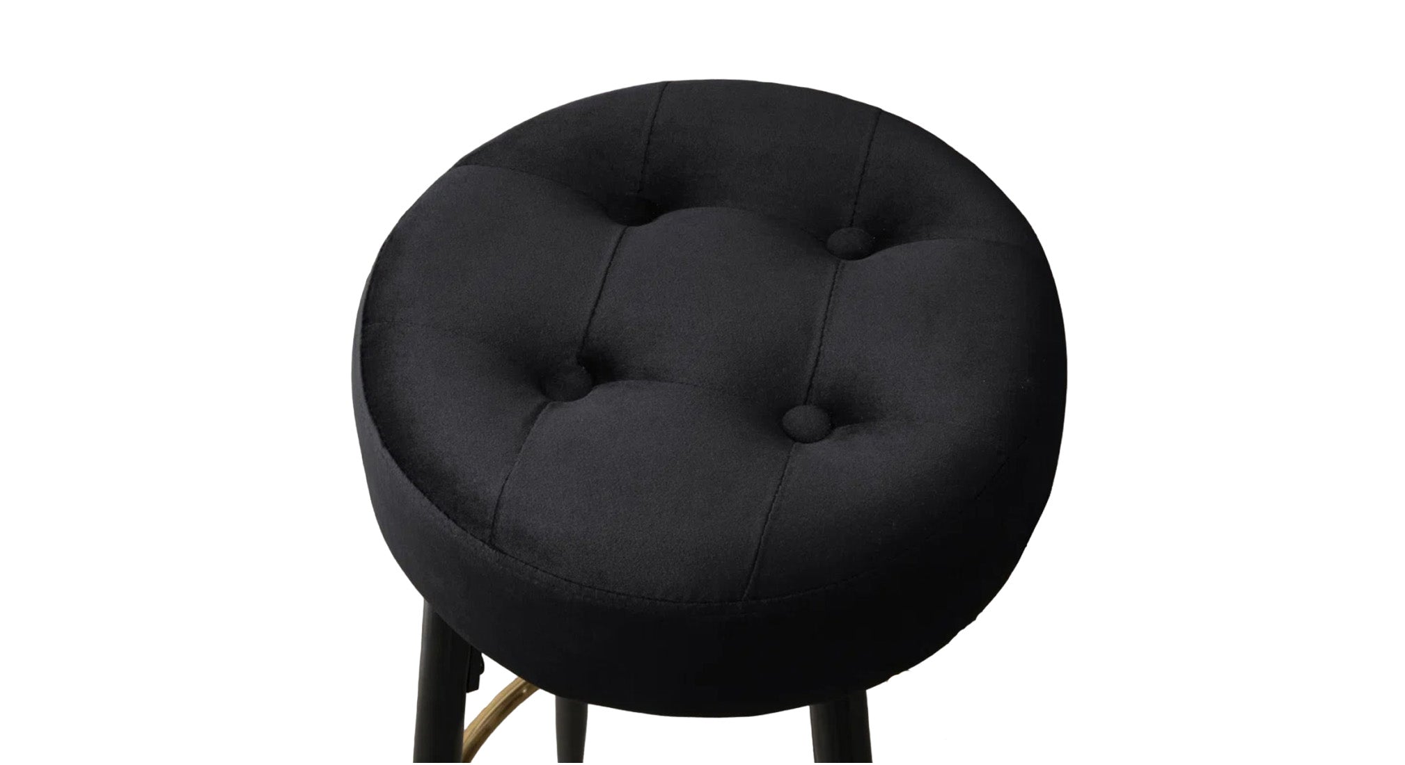 Ceazar Counter Stool - Black