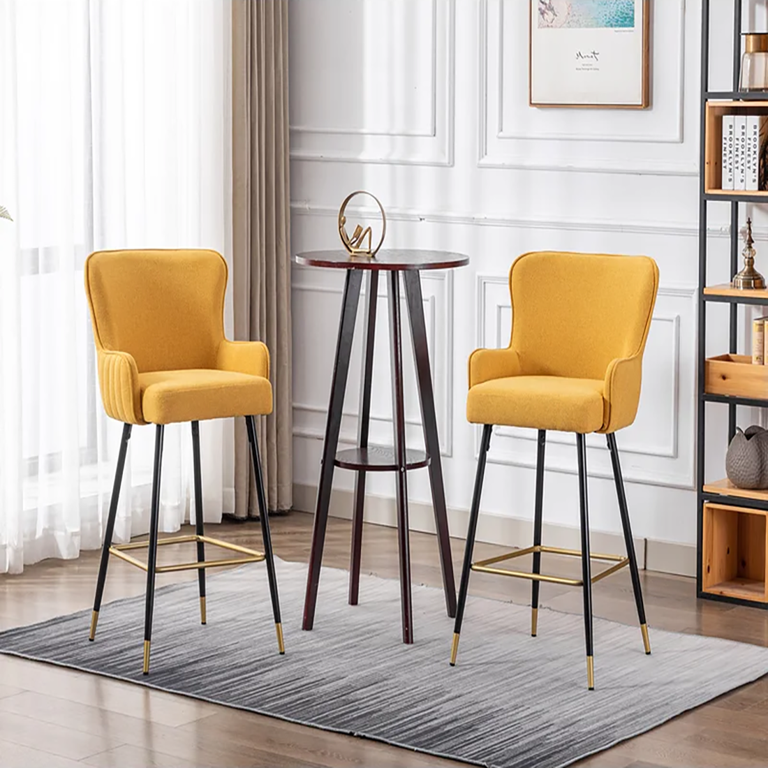 Nolen Bar Stool - Yellow