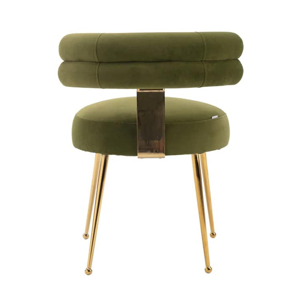 Swizzy Accent Chair Green | Soft Cushion Accent Chair Leaf Green
