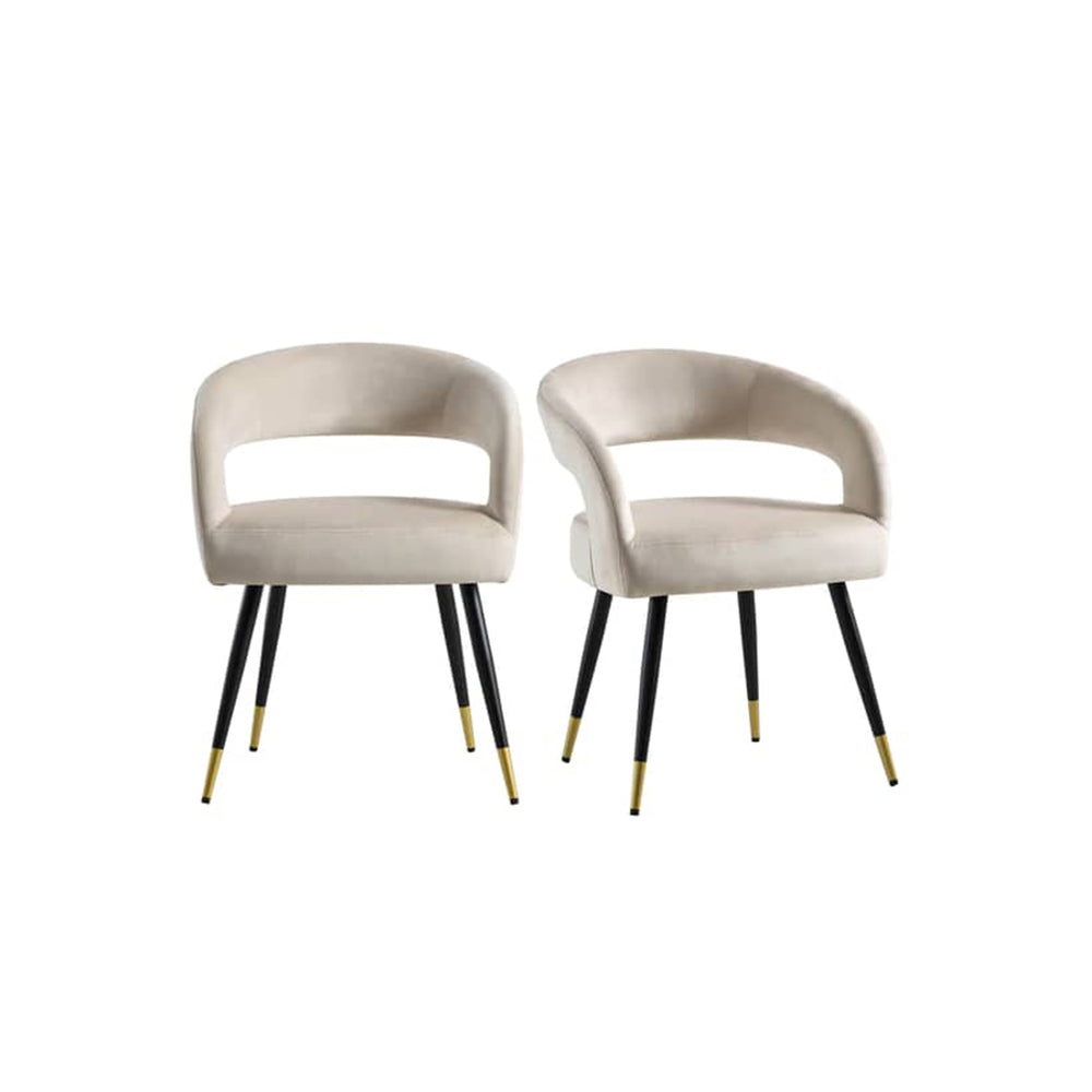 Bentlee Accent Chair Beige | Upholstered Accent Chair Warm Beige