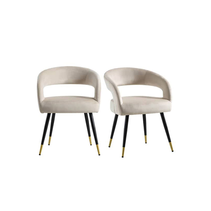 Bentlee Accent Chair Beige | Upholstered Accent Chair Warm Beige