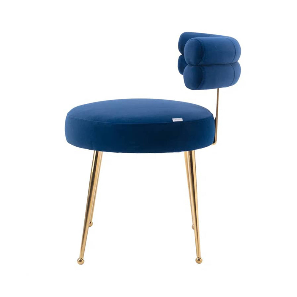 Swizzy Accent Chair Blue | Soft Cushion Accent Chair Sky Blue