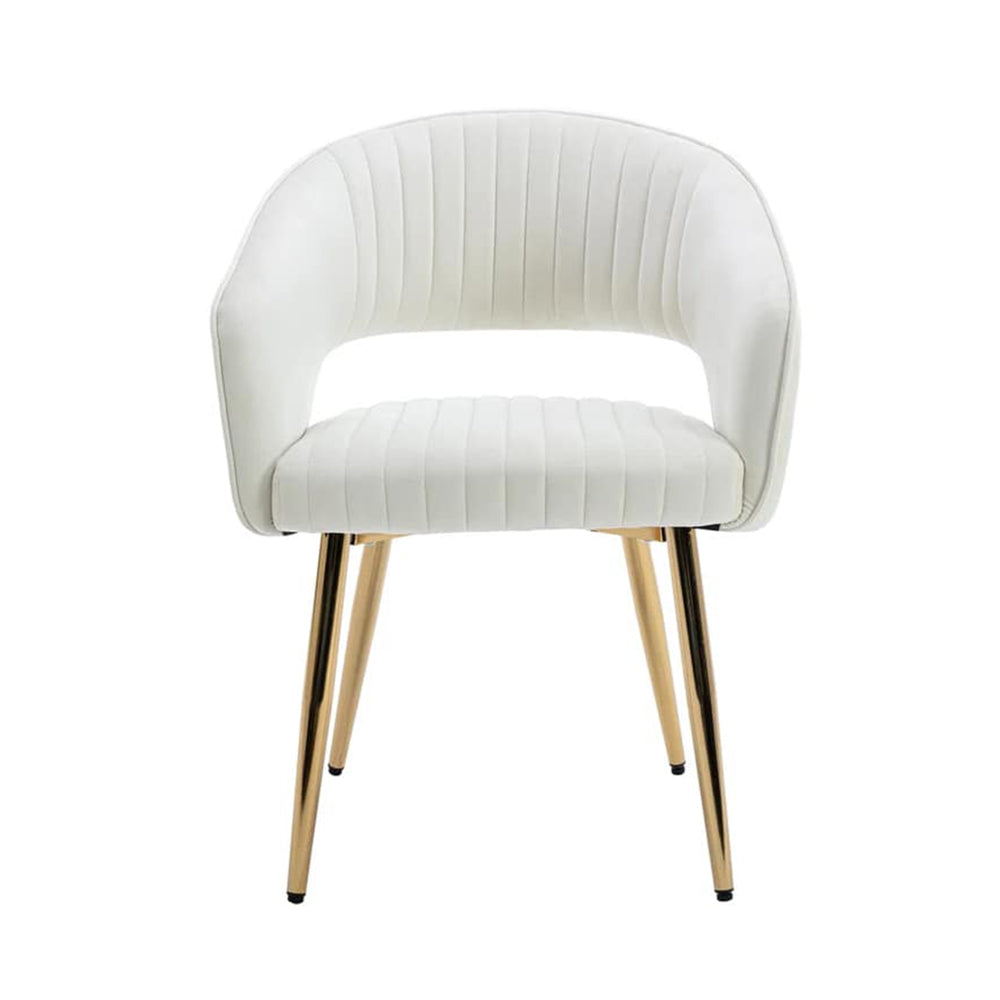 Ayatt Accent Chair Beige | Contemporary Armchair Soft Beige