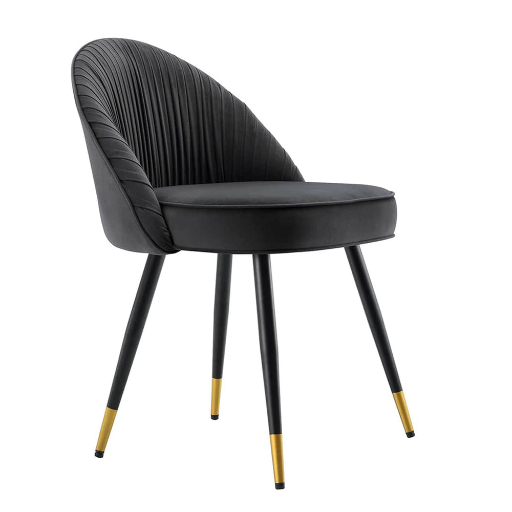 Momence Accent Chair Black | Luxury Lounge Accent Chair Black