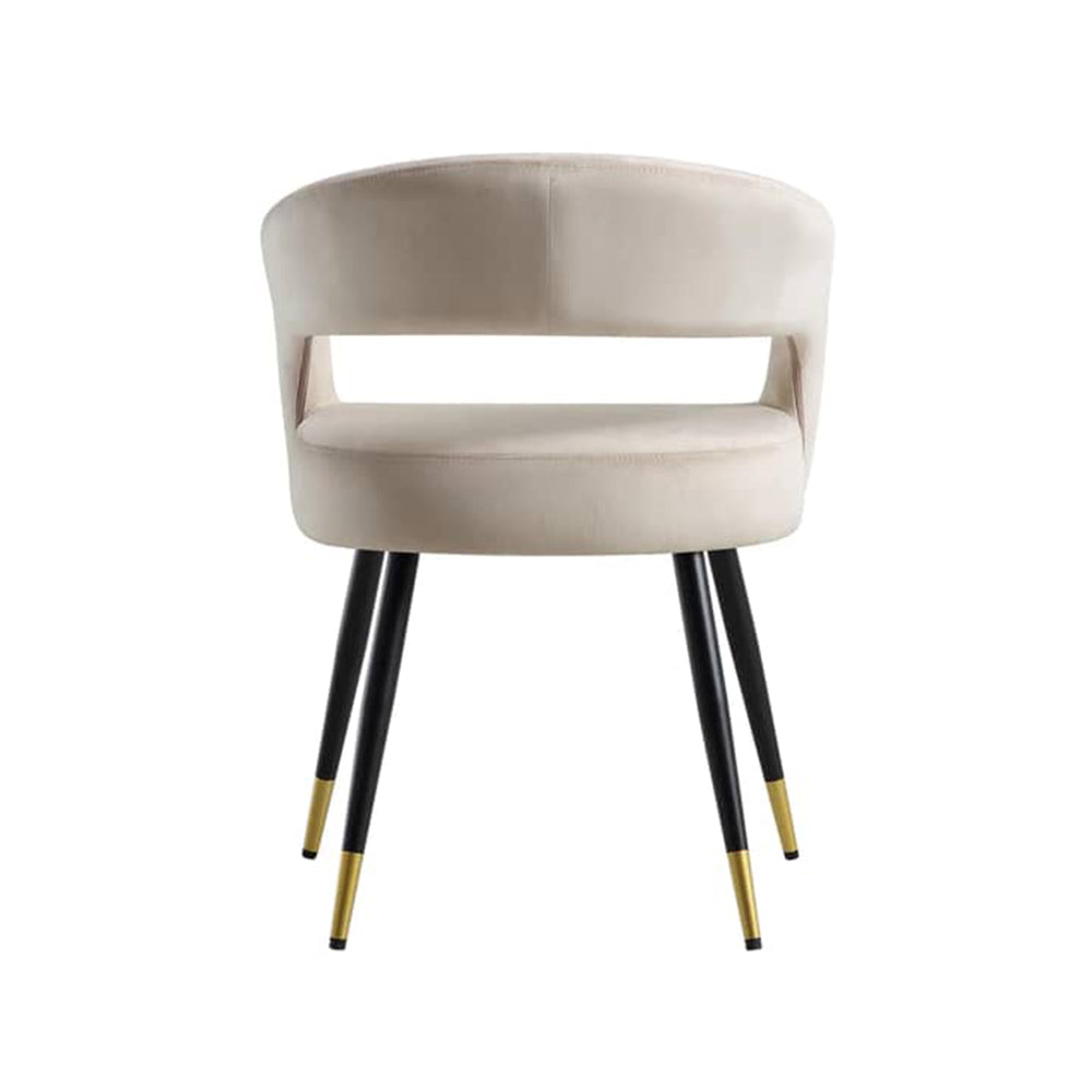 Bentlee Accent Chair Beige | Upholstered Accent Chair Warm Beige