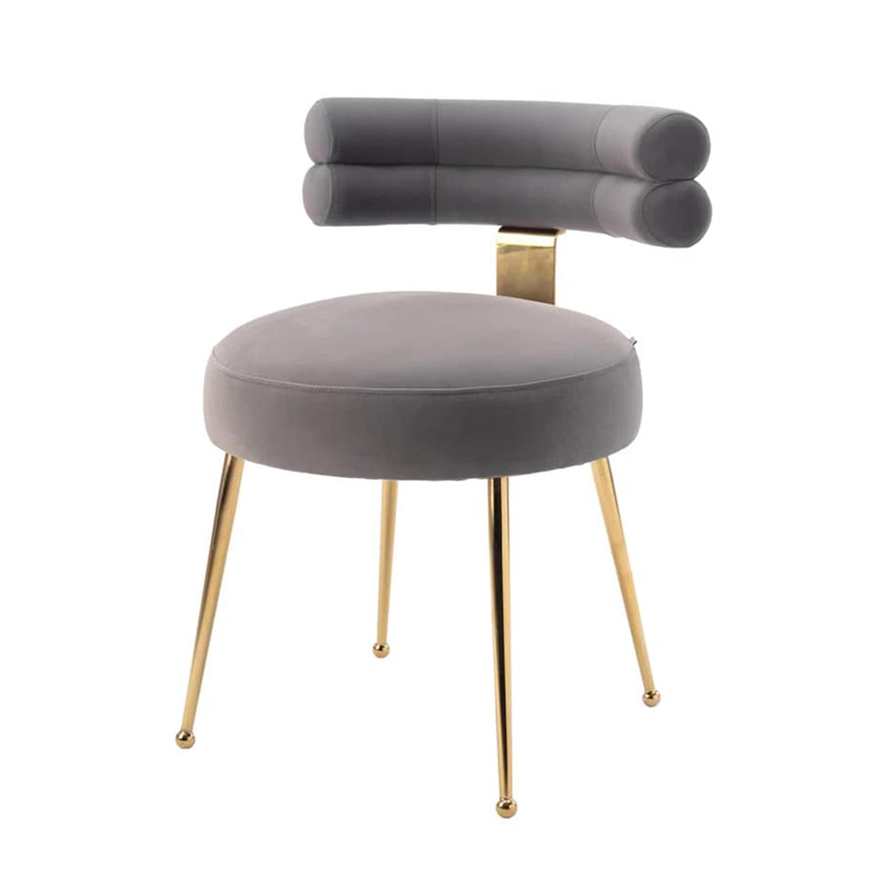 Swizzy Accent Chair Grey | Soft Cushion Accent Chair Mist Grey