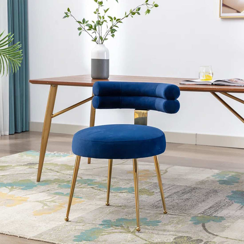 Swizzy Accent Chair Blue | Soft Cushion Accent Chair Sky Blue