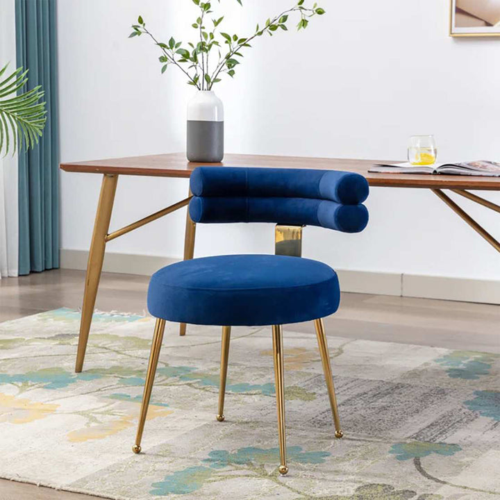 Swizzy Accent Chair Blue | Soft Cushion Accent Chair Sky Blue