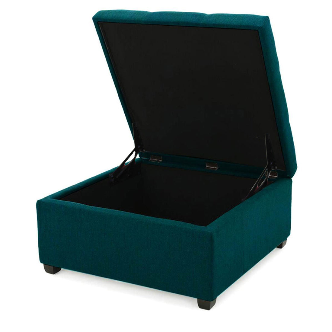 Falan Ottoman In Teal