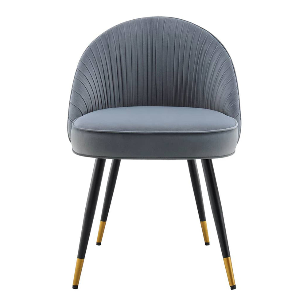 Momence Accent Chair Grey | Luxury Lounge Accent Chair Smoke Grey