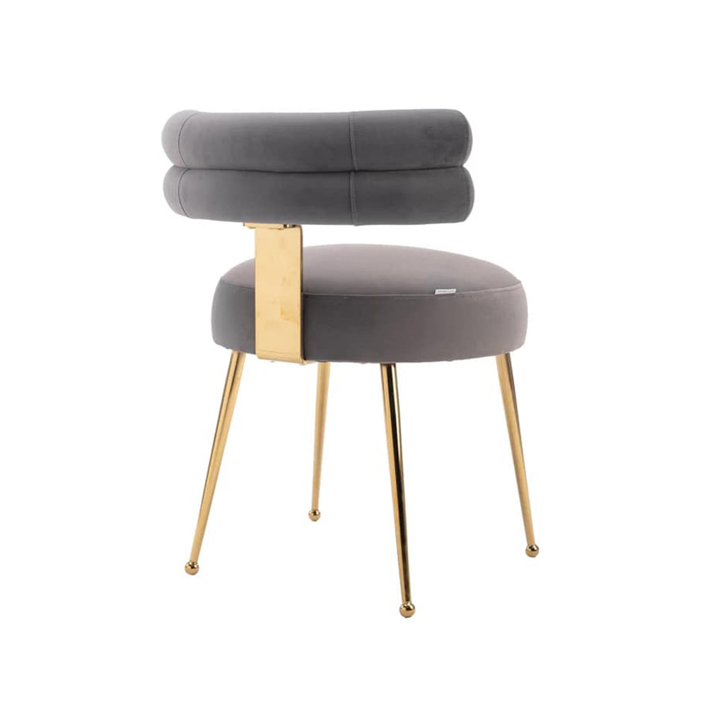 Swizzy Accent Chair Grey | Soft Cushion Accent Chair Mist Grey