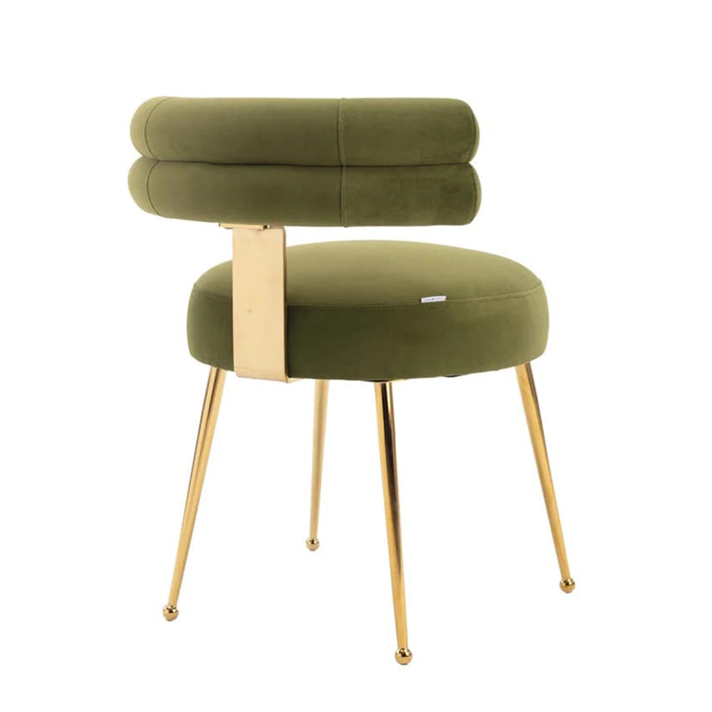 Swizzy Accent Chair Green | Soft Cushion Accent Chair Leaf Green