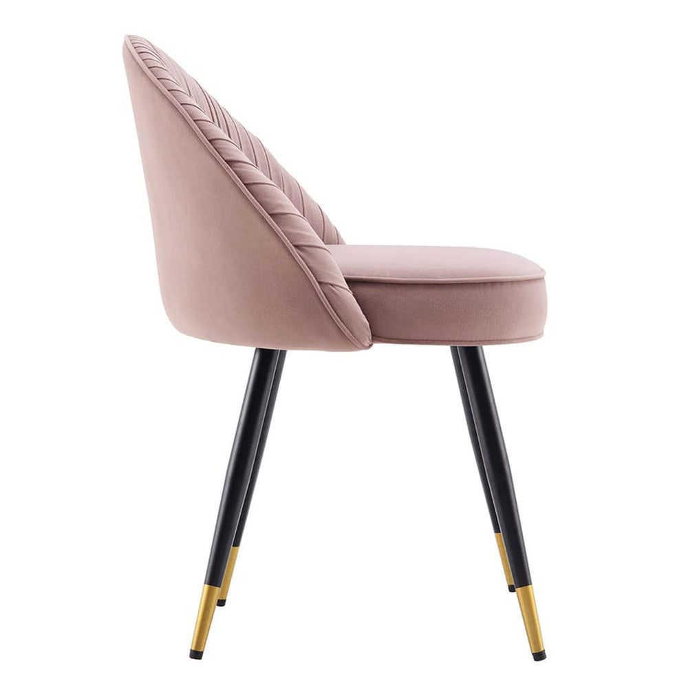 Momence Accent Chair Pink | Luxury Lounge Accent Chair Blush Pink
