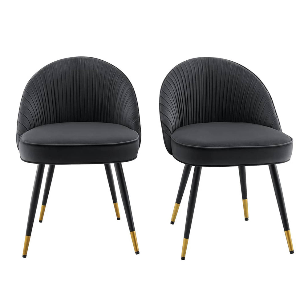 Momence Accent Chair Black | Luxury Lounge Accent Chair Black