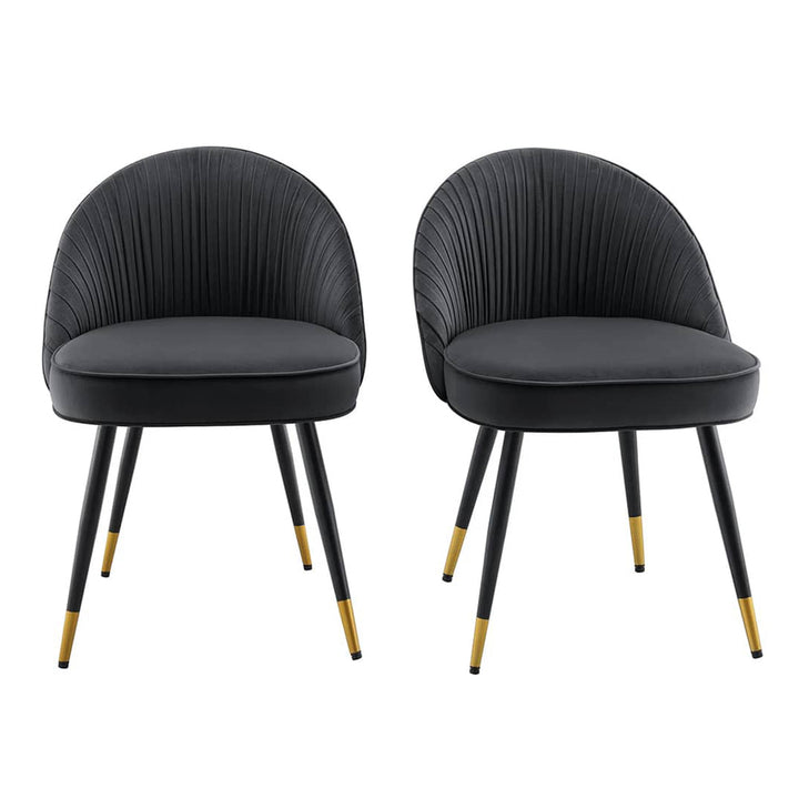 Momence Accent Chair Black | Luxury Lounge Accent Chair Black