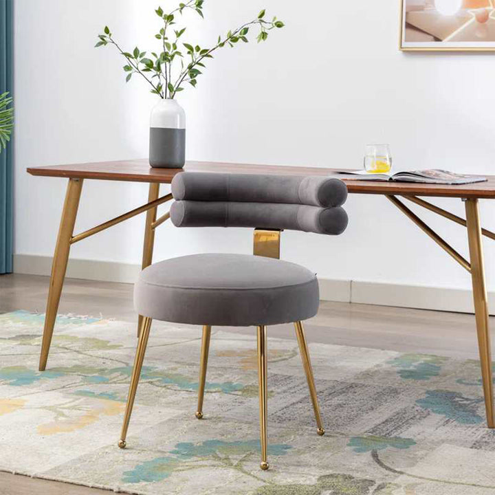 Swizzy Accent Chair Grey | Soft Cushion Accent Chair Mist Grey