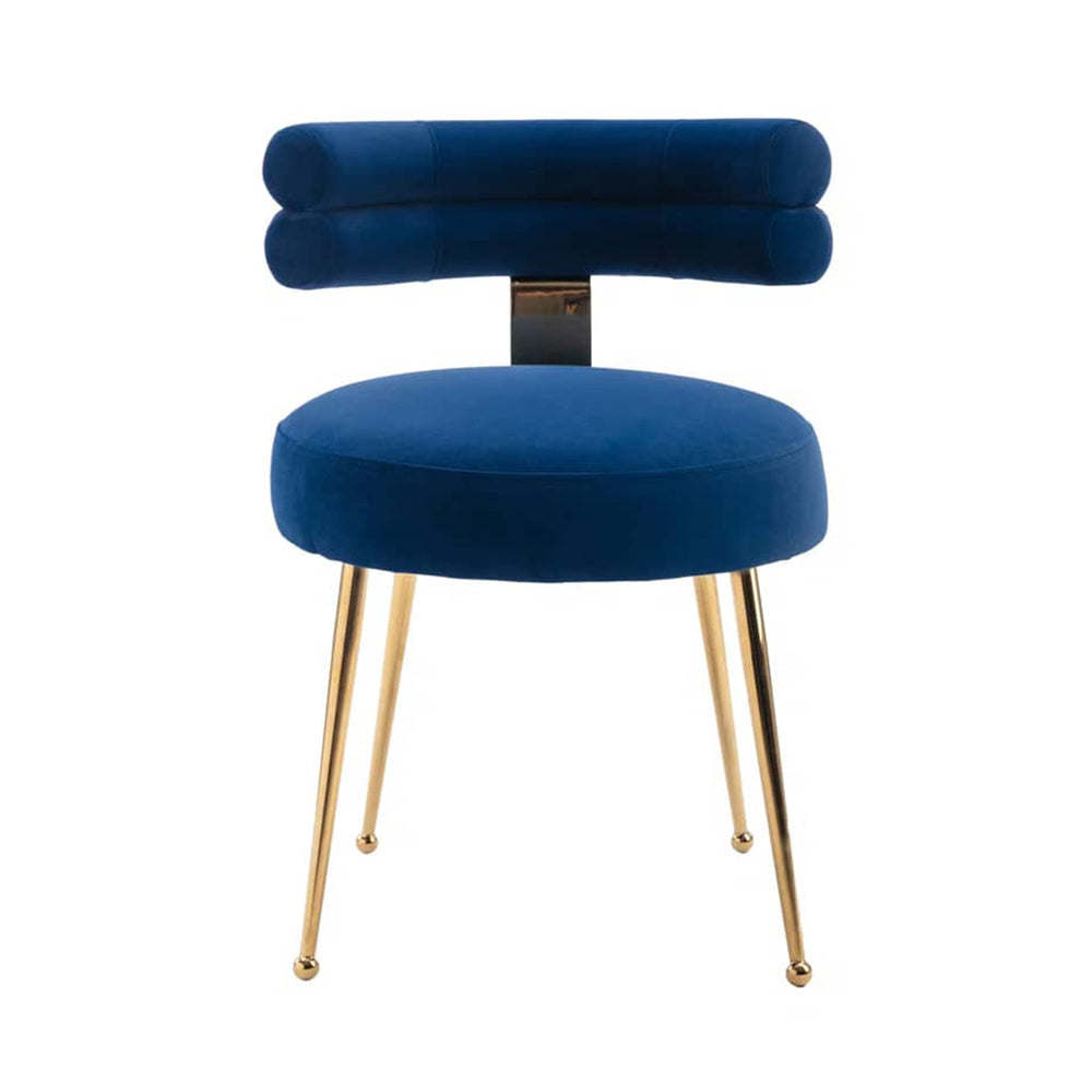 Swizzy Accent Chair Blue | Soft Cushion Accent Chair Sky Blue