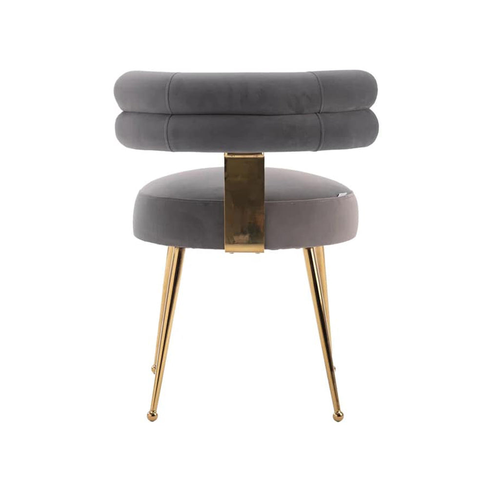 Swizzy Accent Chair Grey | Soft Cushion Accent Chair Mist Grey